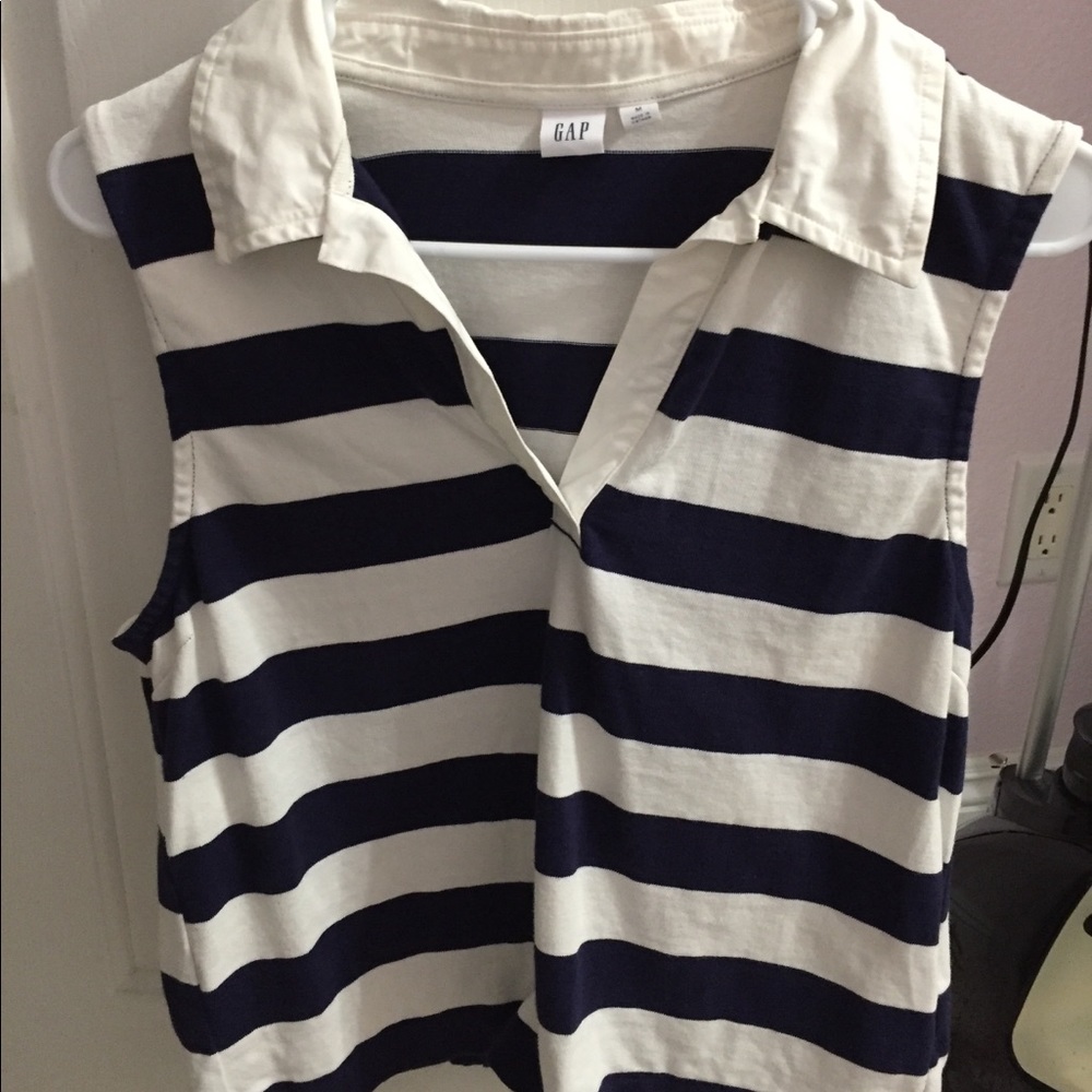 Gap Sleeveless Rugby Polo Shirt